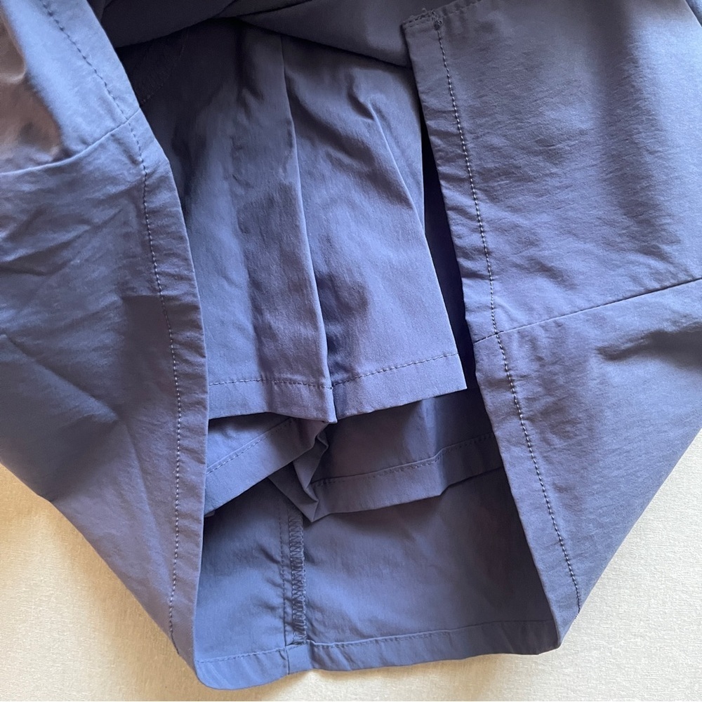 Patagonia Inter-Continental Hideaway Skort Blue Hiking Outdoor Women's Sz 6 - Picture 5 of 7